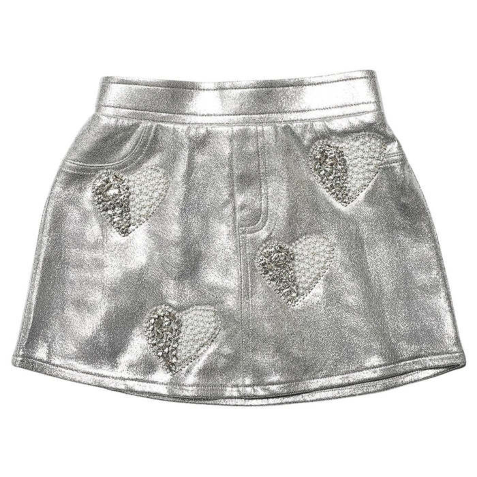 Mia New York Mia New York Silver Heart Skort