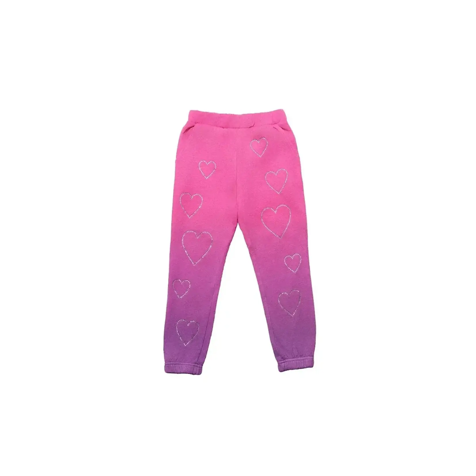 Mia New York Mia New York Pink Heart Sweatpant