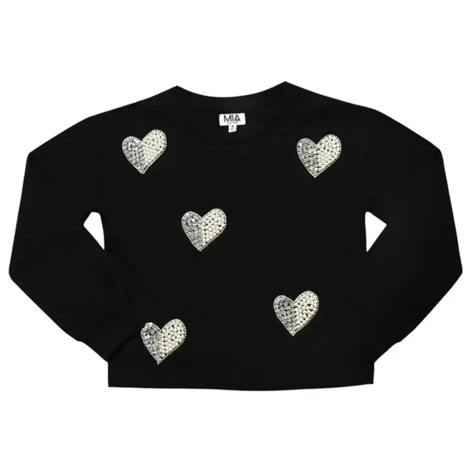 Mia New York Mia New York Black Pearl Sweatshirt