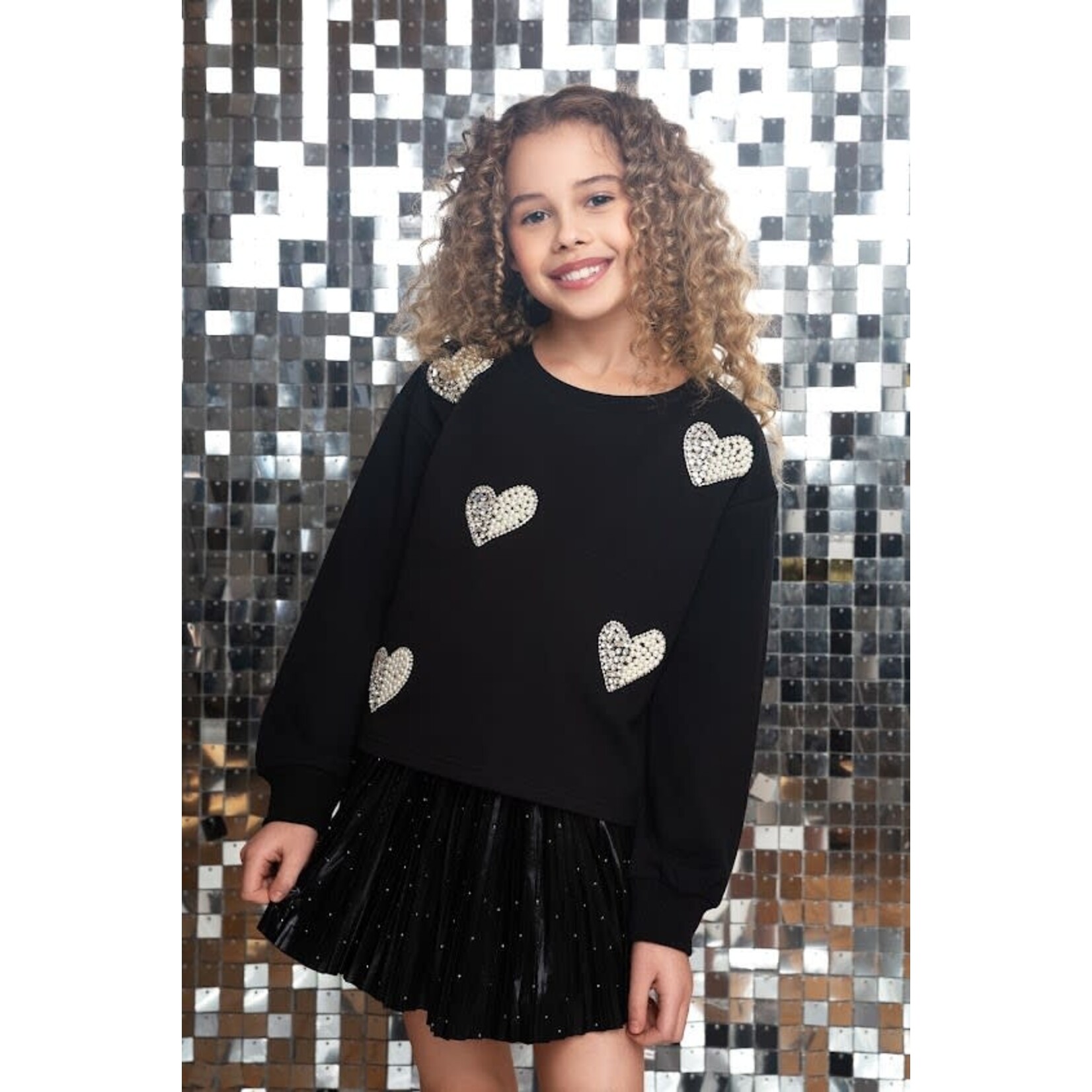 Mia New York Mia New York Black Pearl Sweatshirt