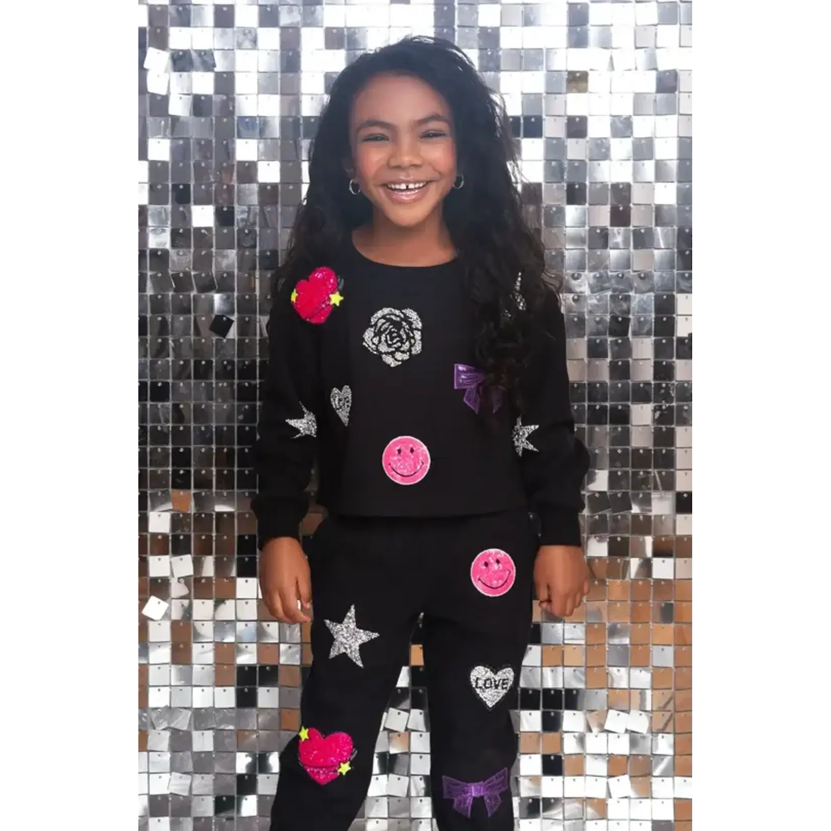 Mia New York Mia New York Black Icon Sweatpant