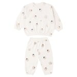 Rylee + Cru Rylee & Cru Natural Winter Bears Relaxed Set