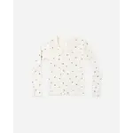 Rylee + Cru Rylee & Cru Natural Ditsy Ribbed L/S Top And Legging Set