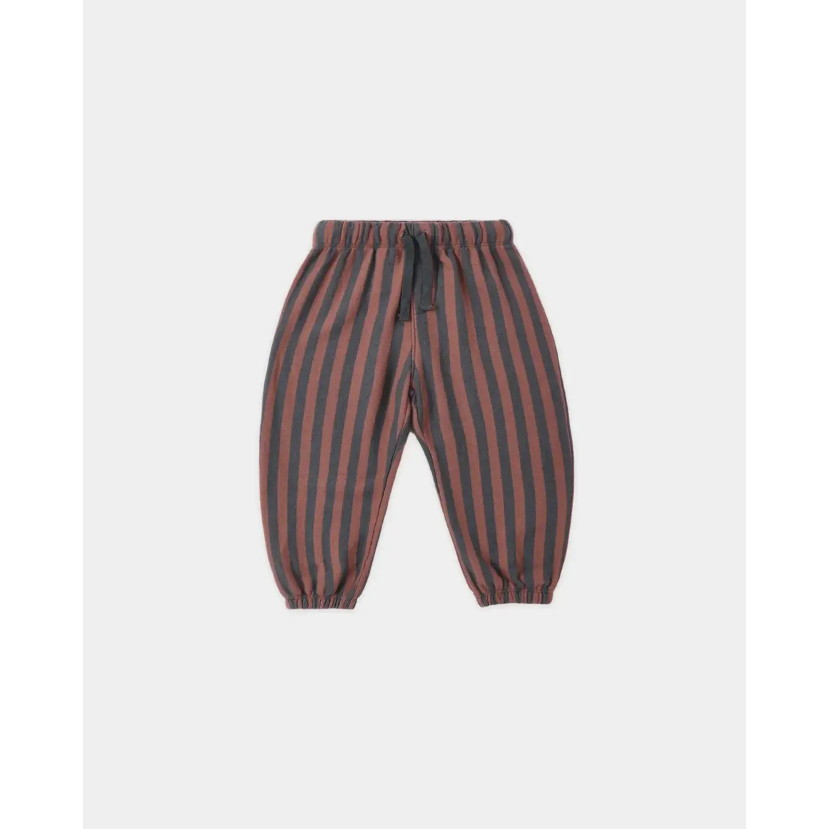 Rylee + Cru Rylee & Cru Mulberry Stripe Oversized Crew And Jogger Set