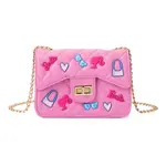 Zomi Gems Zomi Gems Barbie Classic Quilted Kids Handbag with Charms
