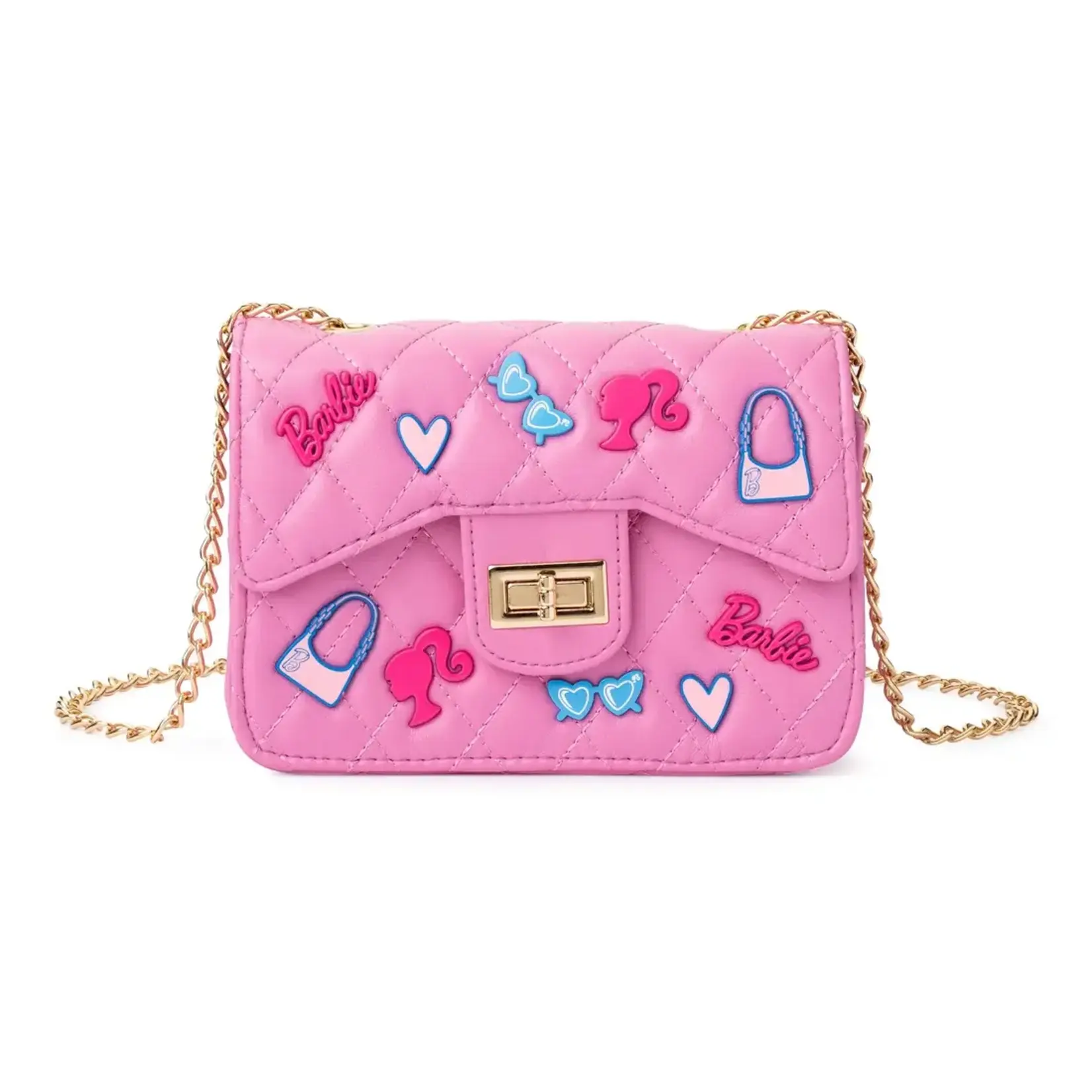 Zomi Gems Zomi Gems Barbie Classic Quilted Kids Handbag with Charms