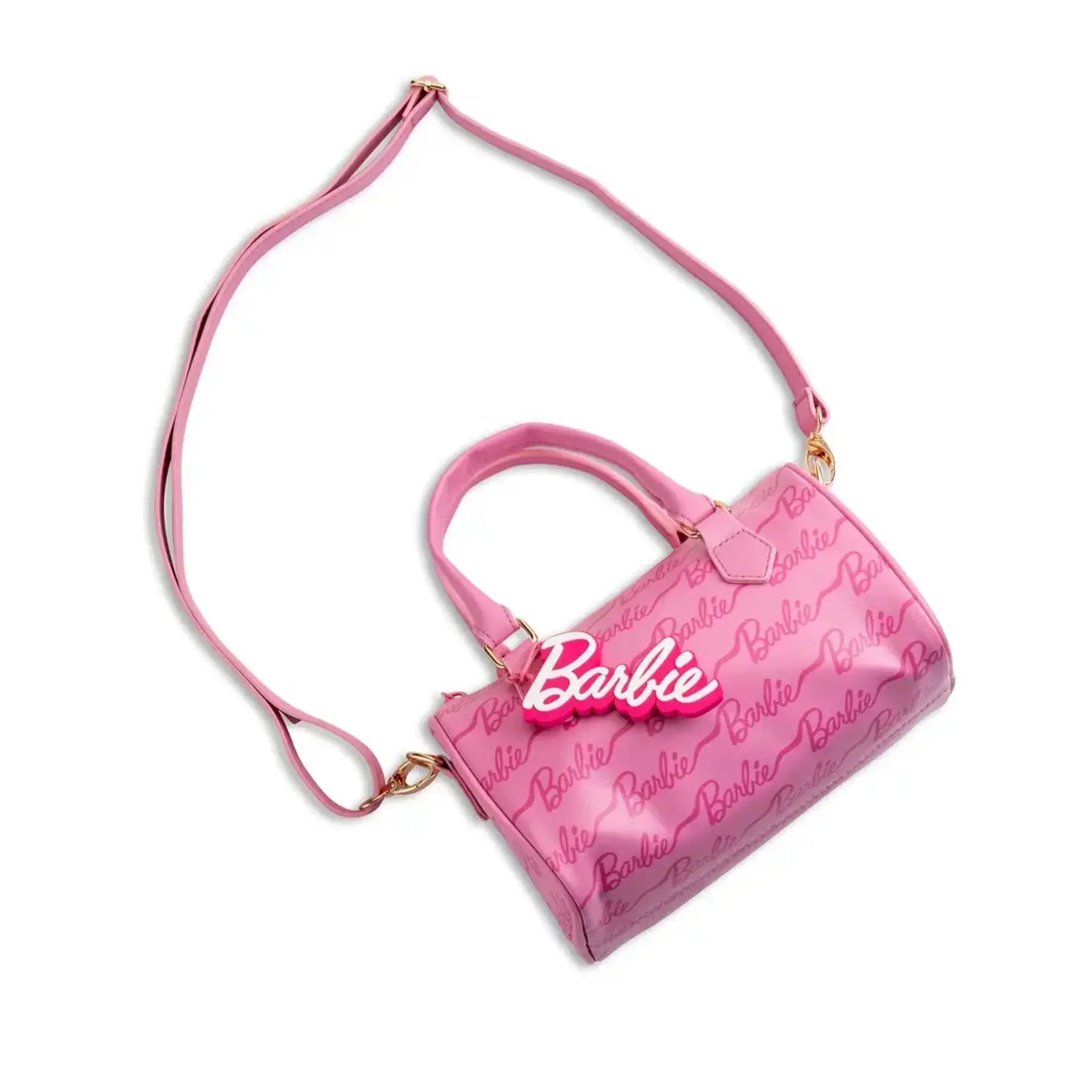 Zomi Gems Zomi Gems Barbie Ribbon Script Kids Mini Duffle Handbag