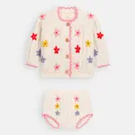 Louise Misha Louise Misha Cream Mony Top And Bottom Set