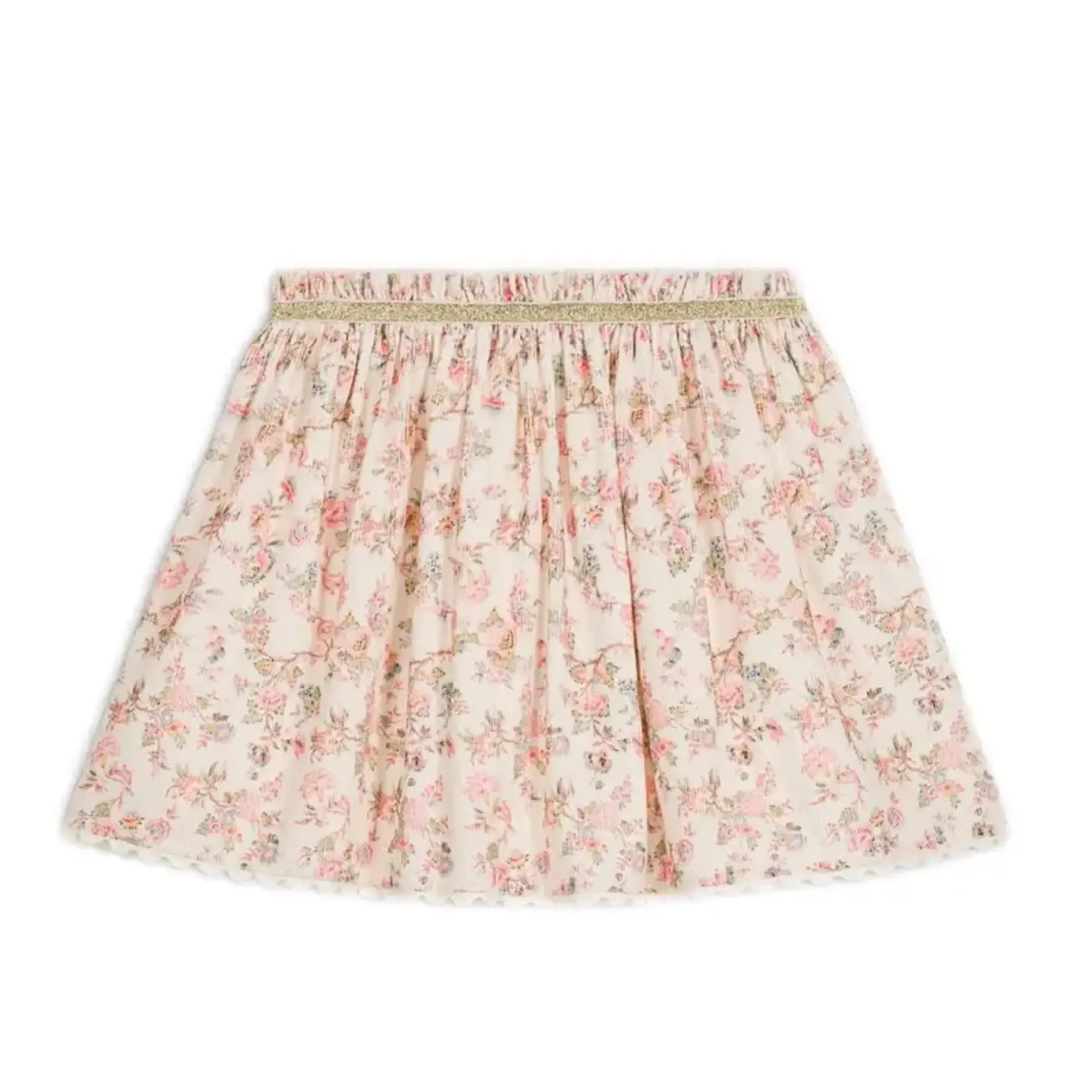 Louise Misha Louise Misha Cream Carnation Vale Cephee Skirt