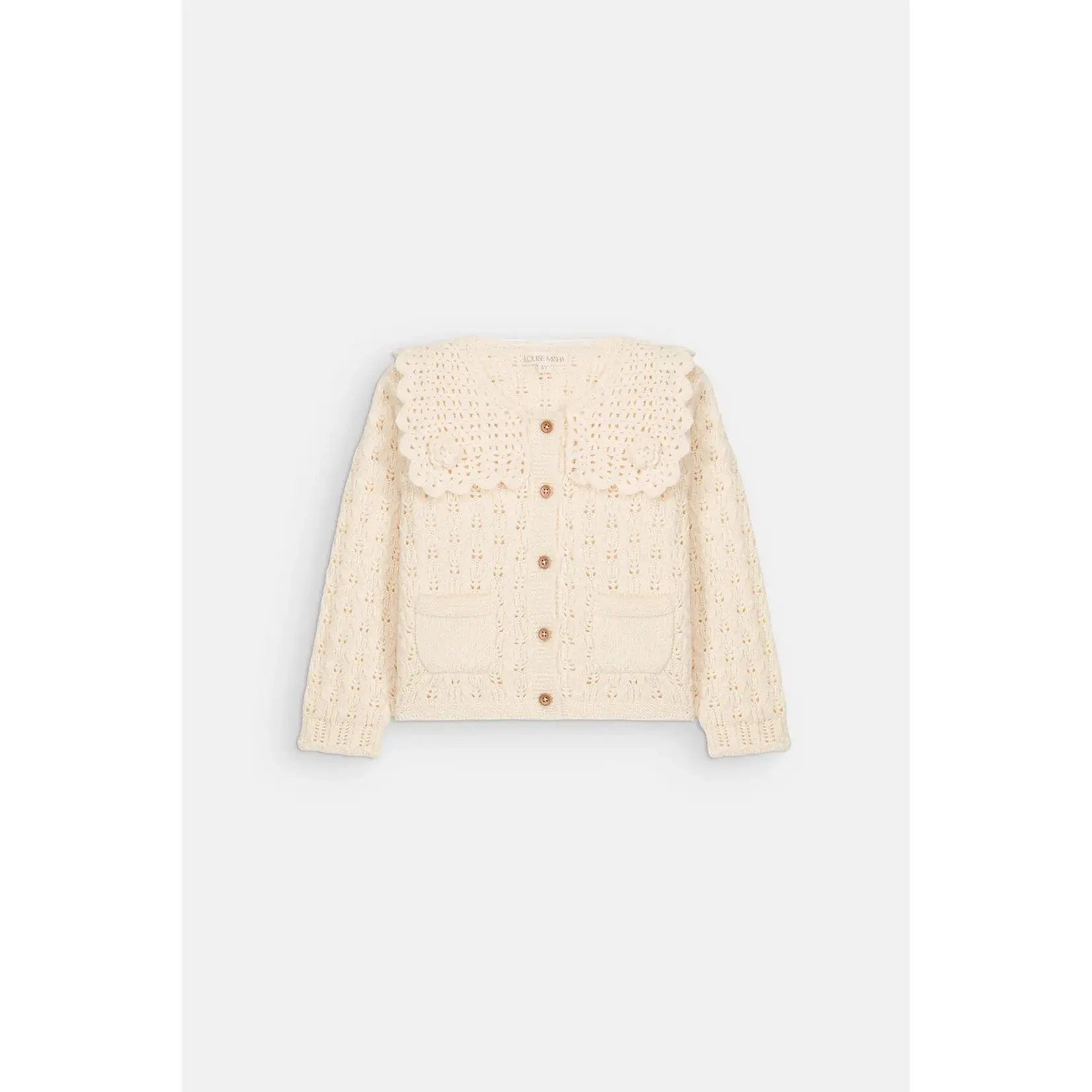 Louise Misha Louise Misha Cream Anouchka Cardigan