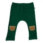 Oh Baby! Oh Baby Forest With Bear Chenille Patch Pant