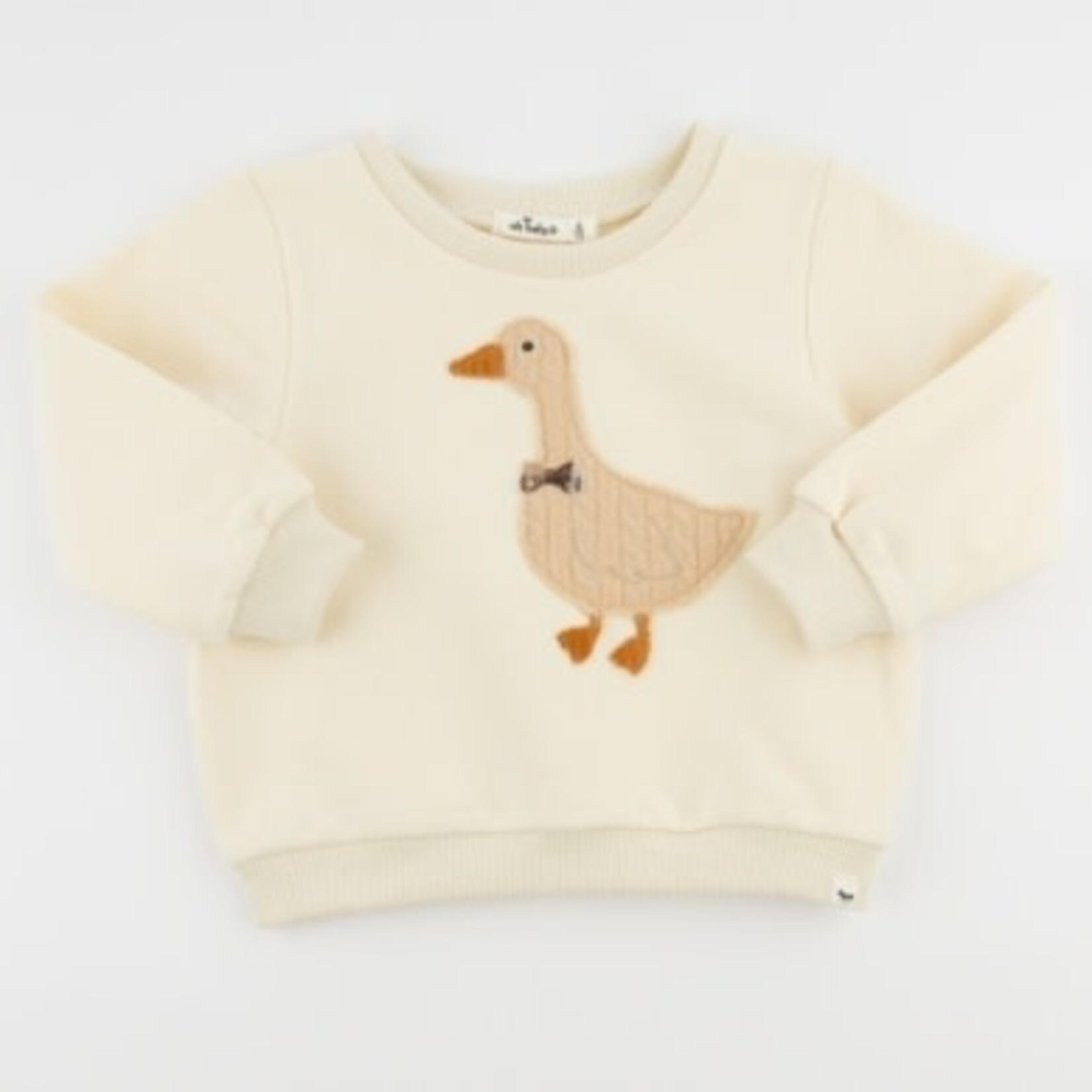 Oh Baby! Oh Baby Sugar Cookie Goose Mini Tartan Bow Brooklyn Boxy