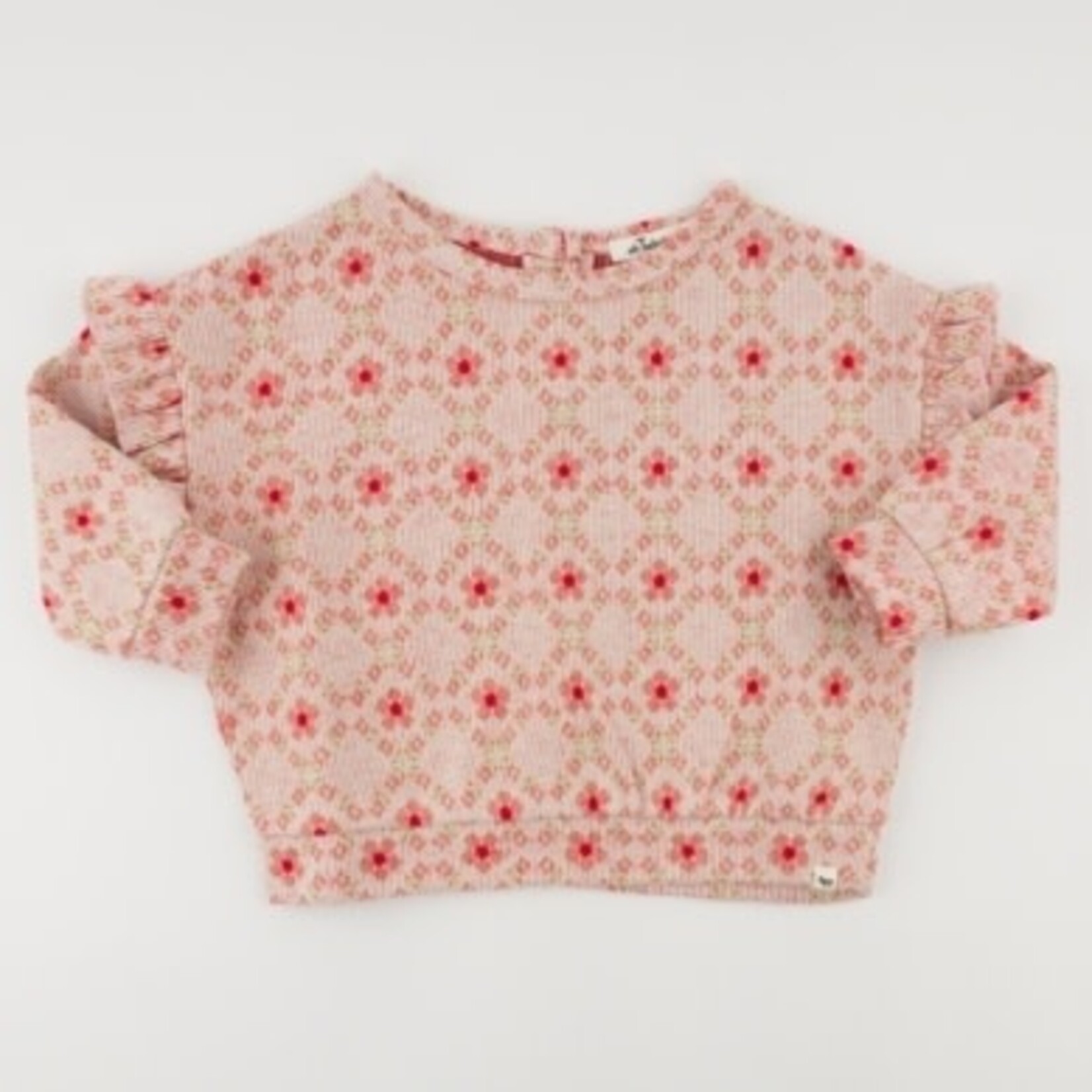 Oh Baby! Oh Baby Blush Diamond Daisies Double Knit Millie Slouch