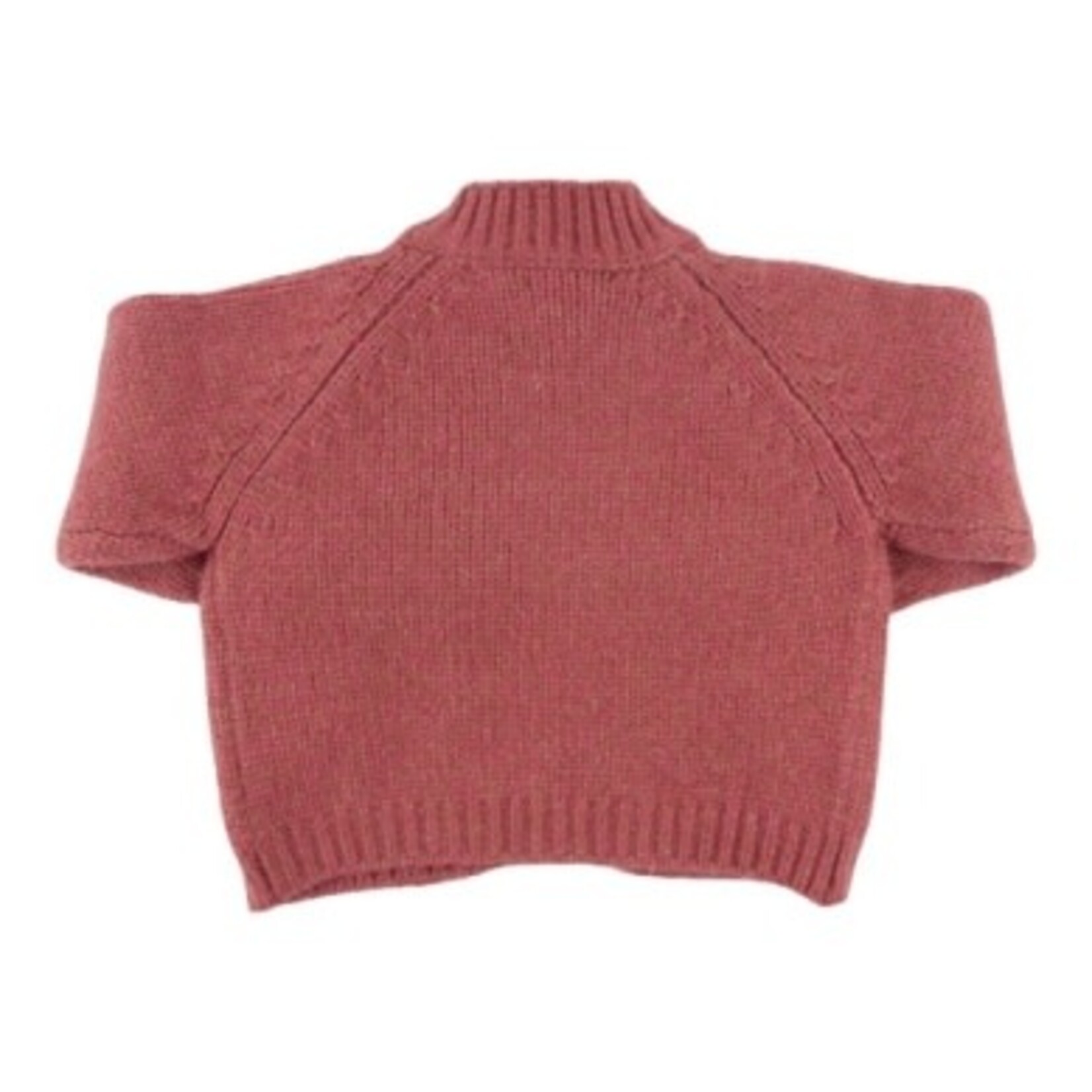 Oh Baby! Oh Baby Boysenberry Multi Bow Cardigan