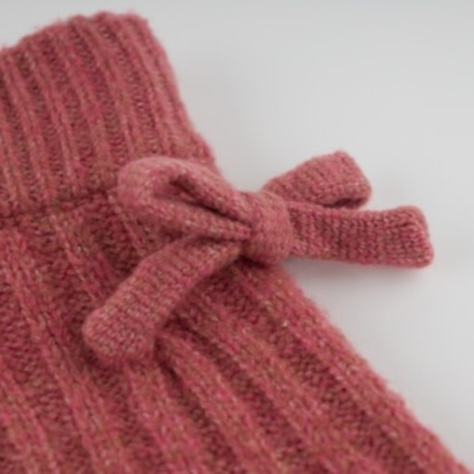 Oh Baby! Oh Baby Boysenberry Bow Knitted Flared Skirt
