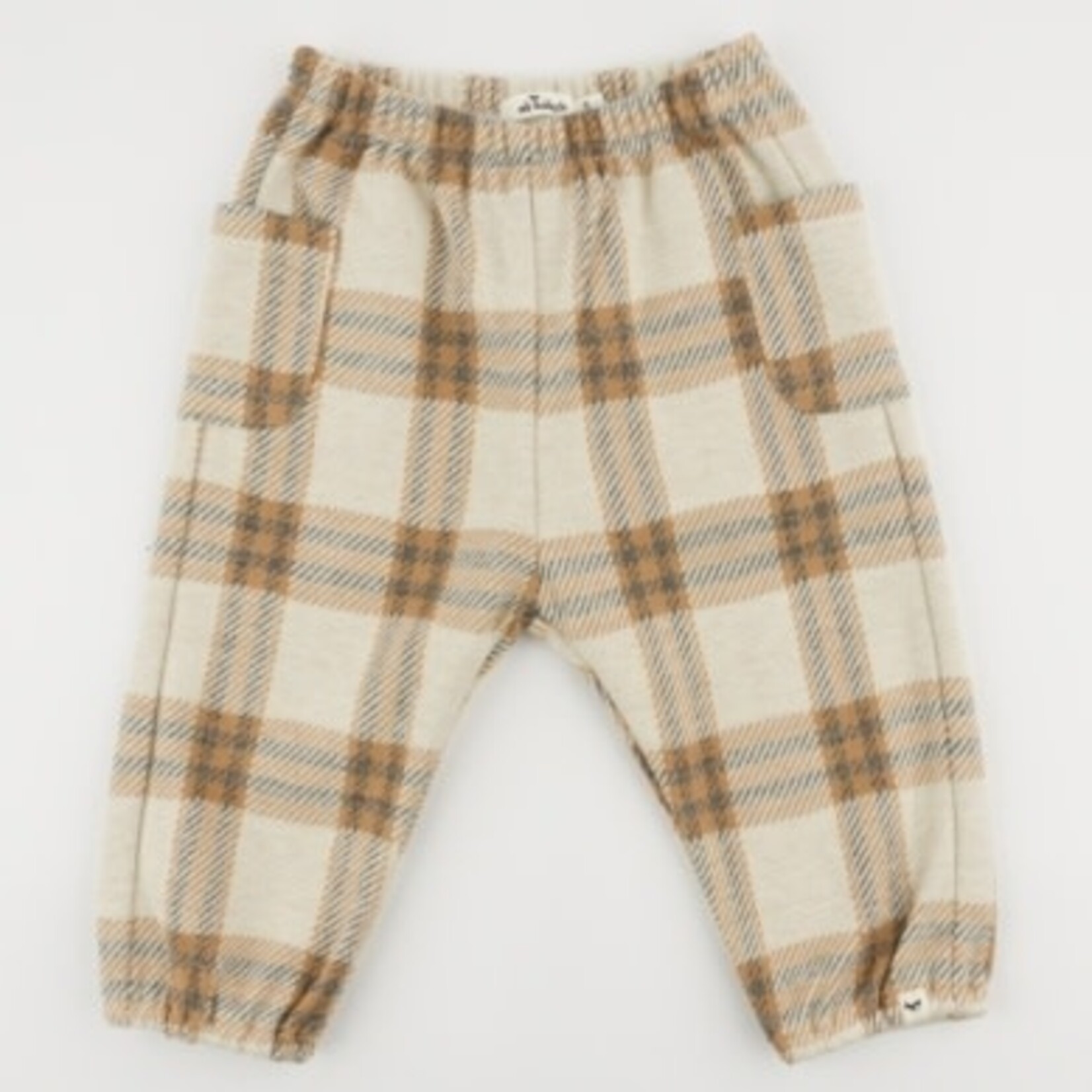 Oh Baby! Oh Baby Shortbread Plaid Side Pocket Pant