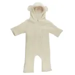 Oh Baby! Oh Baby Natural Cable Knit Teddy Bunting