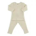 Oh Baby! Oh Baby Natural Cable Knit 2pc Set