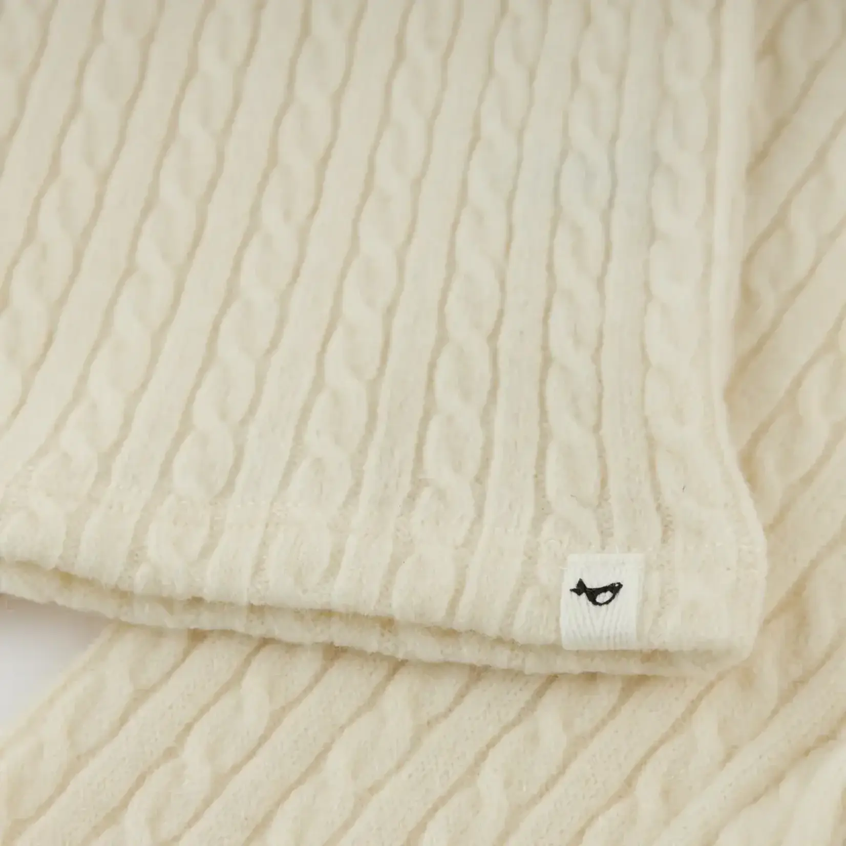 Oh Baby! Oh Baby Natural Cable Knit 2pc Set