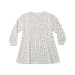 Rylee + Cru Rylee + Cru Natural Blue Leopard Tate Dress