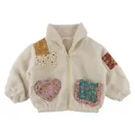 Oh Baby! Oh Baby Natural Harvest Bloom Sherpa Patchwork Tahoe Jacket