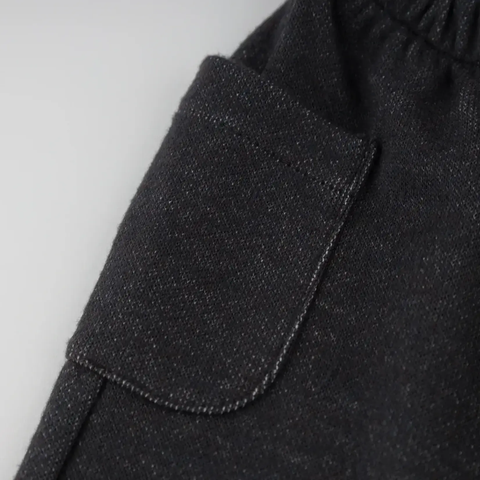 Oh Baby! Oh Baby Charcoal Sweater Knit Side Pocket Pant