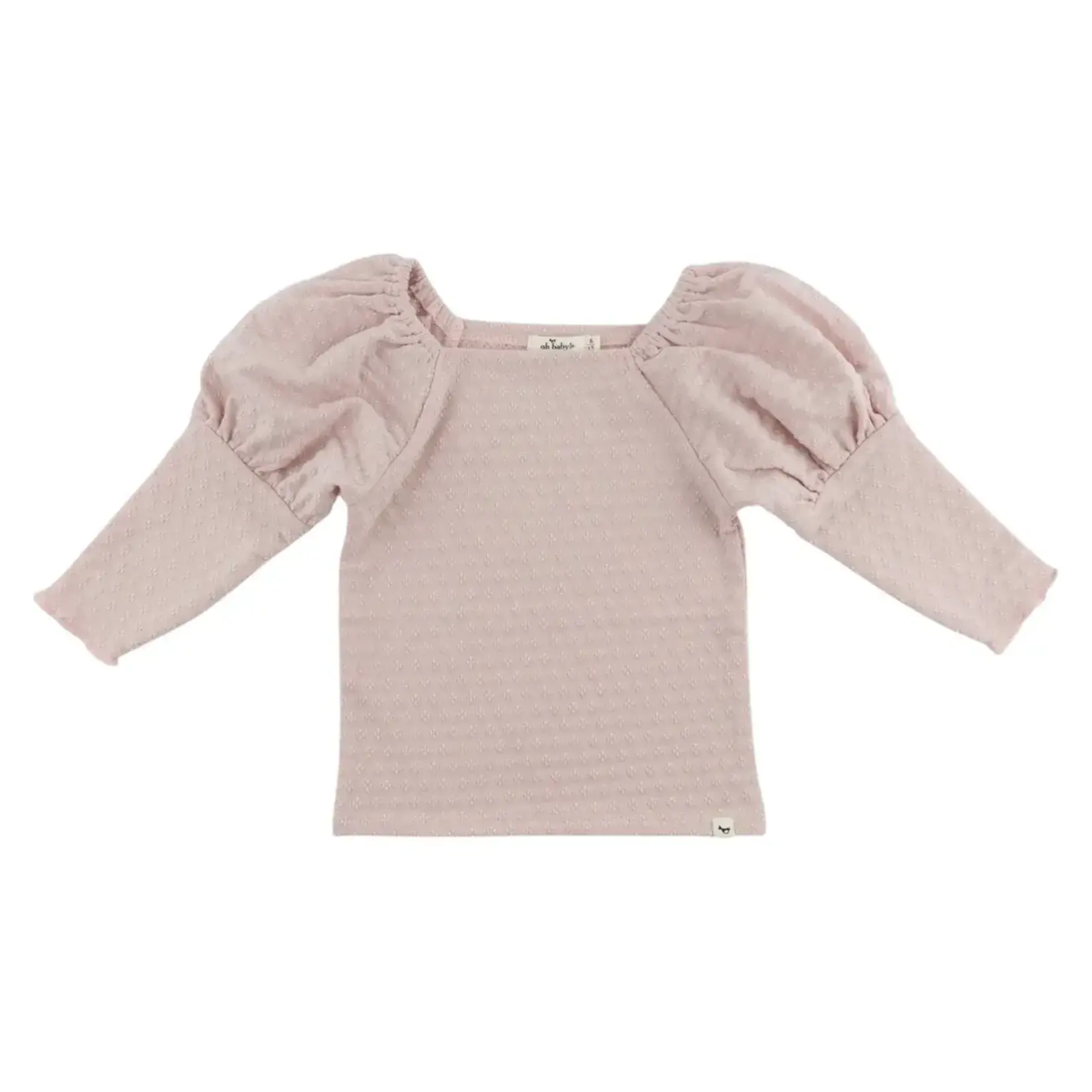 Oh Baby! Oh Baby Dusty Pink Twinkle Fluff Amara Blouse