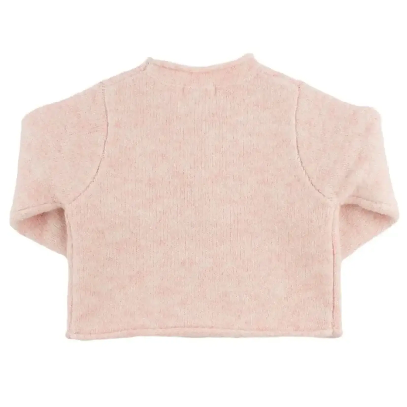 Oh Baby! Oh Baby Dusty Pink Grandma Loves Me Roll Edge Sweater