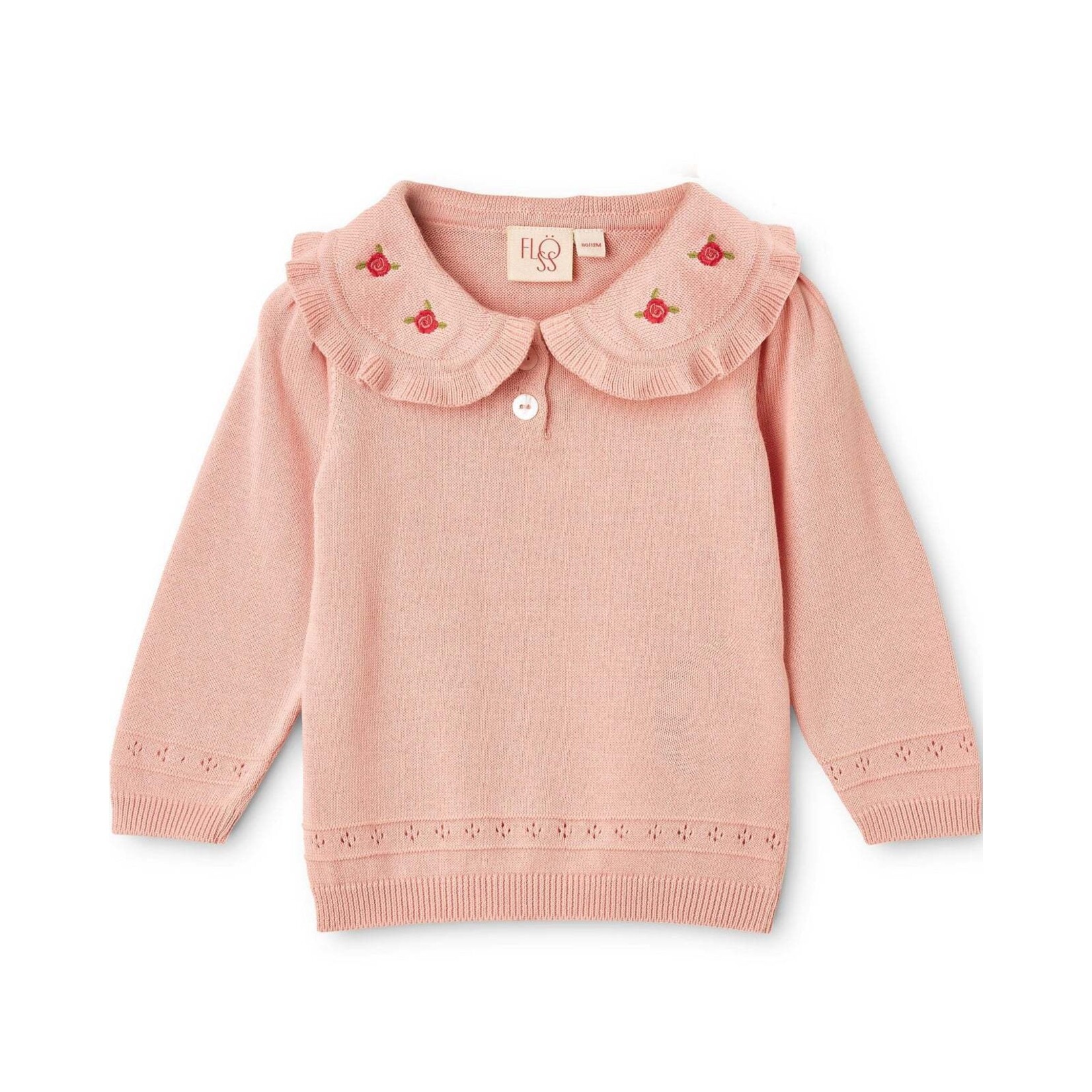 Floss Floss Light Baby Pink Josephine Sweater