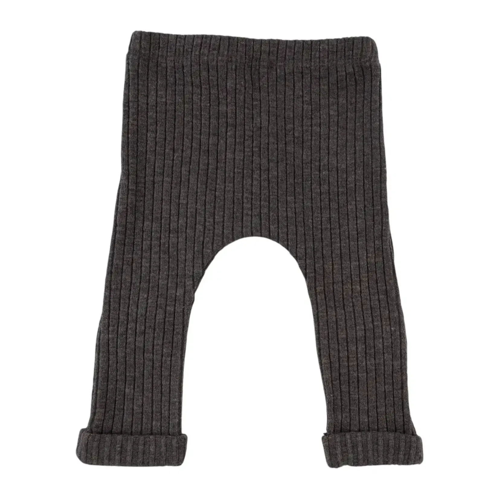 Oh Baby! Oh Baby Charcoal Football Chenille Patch Pant