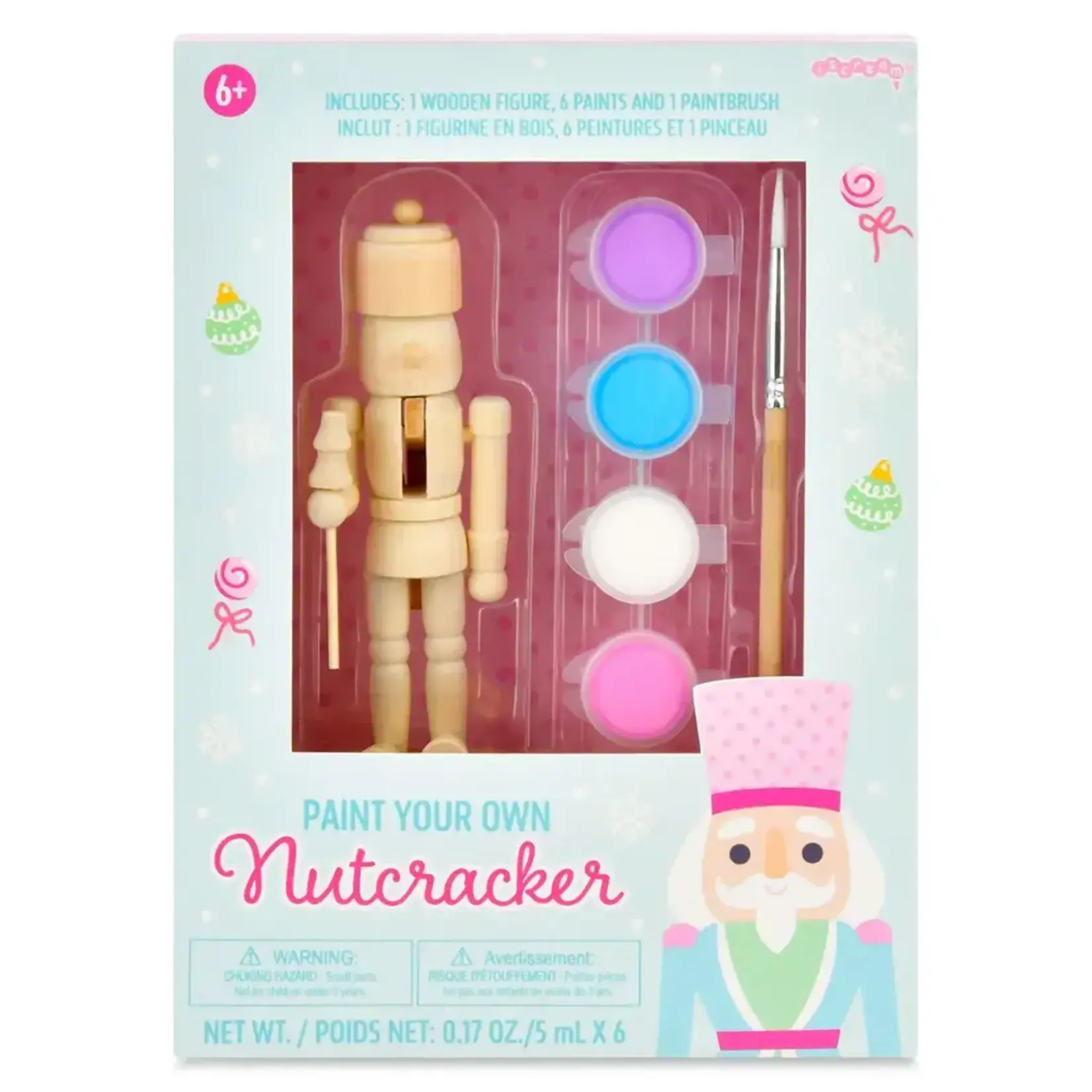 iscream Iscream Paint Your Own Nutcracker Treat
