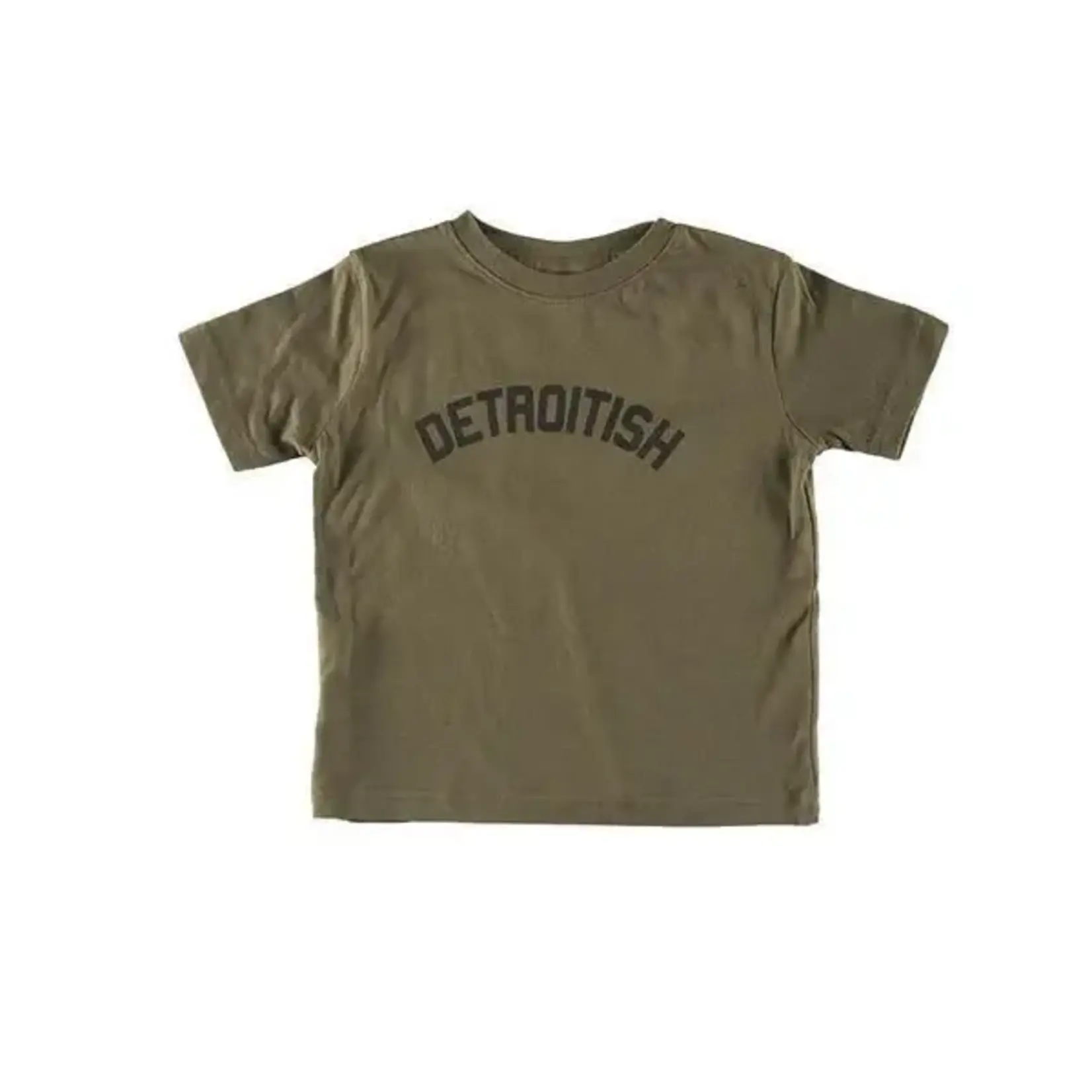 Ink Detroit Ink Detroit Military Green Detroitish T-Shirt