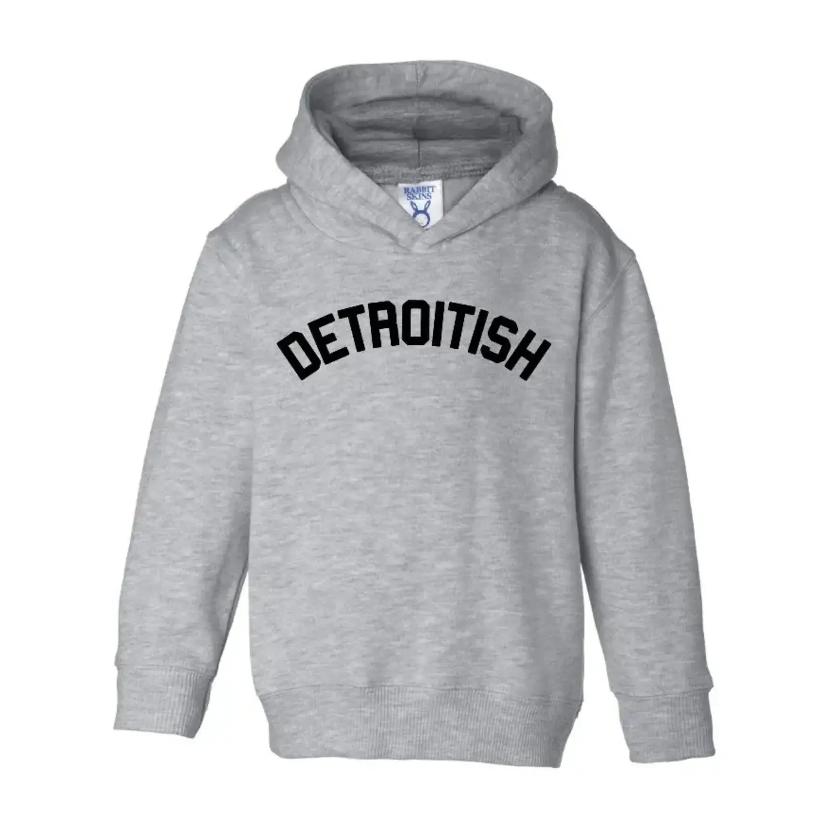 Ink Detroit Ink Detroit Heather Grey Detroitish Hoodie