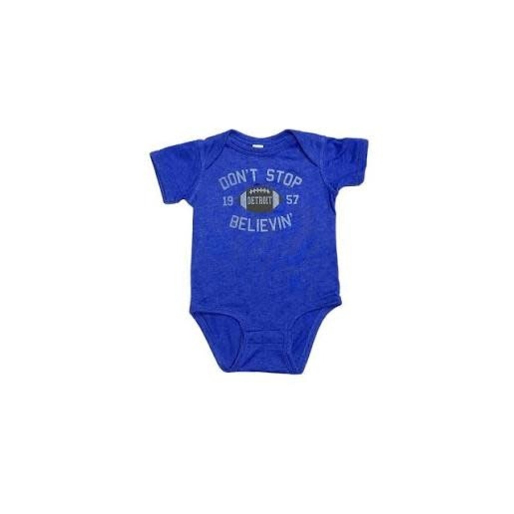 Ink Detroit Ink Detroit Don't Stop Believin' 1957 Baby Onesie