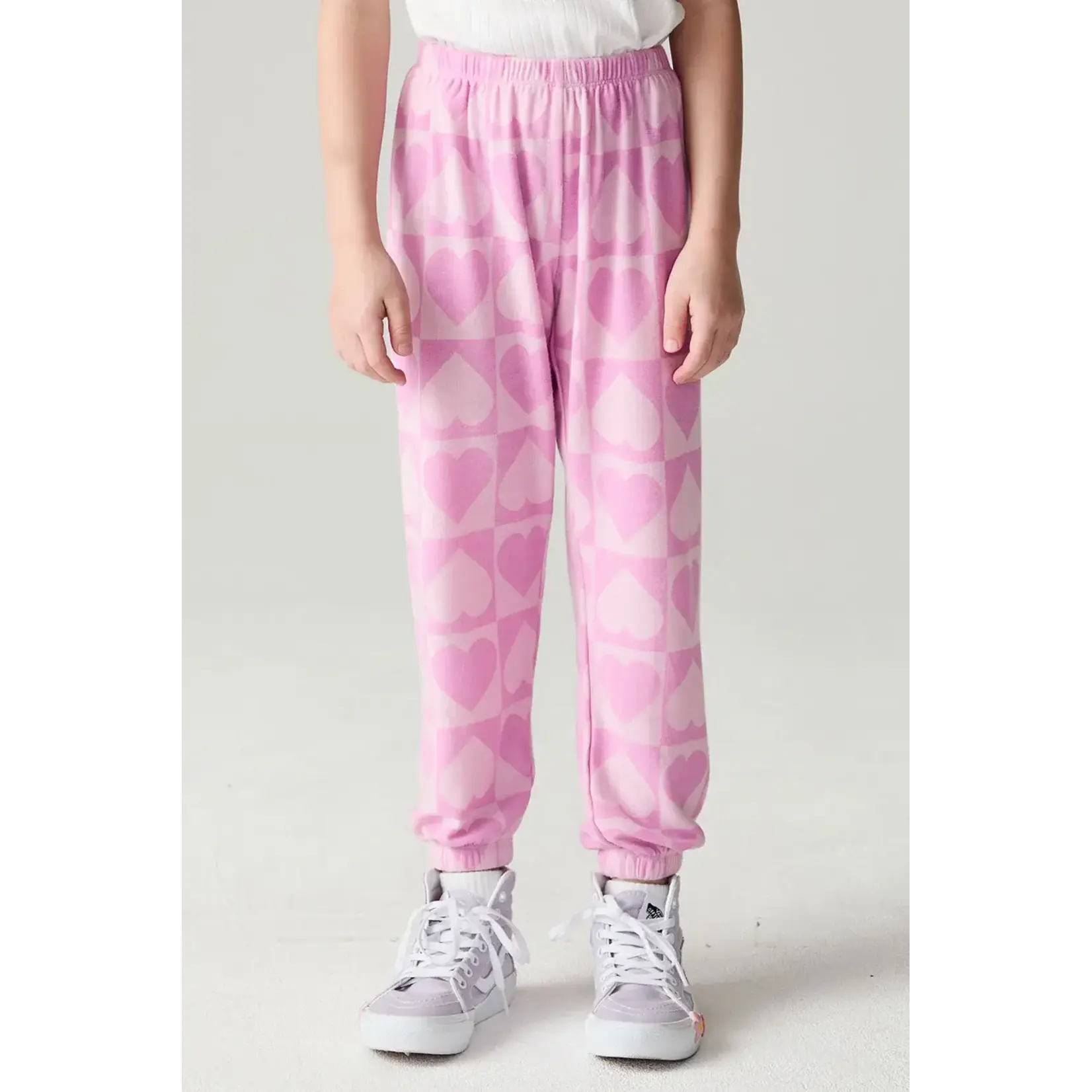 Chaser Chaser Blossom Straight To The Heart Cozy Knit Slim Slouchy Pant