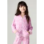 Chaser Chaser Blossom Straight To The Heart Cozy Knit Zip Up Hoodie