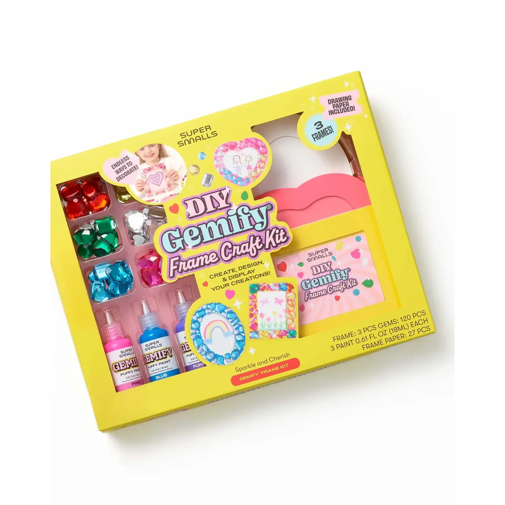 Super Smalls Super Smalls Sparkle and Cherish Gemify Frame Kit V2