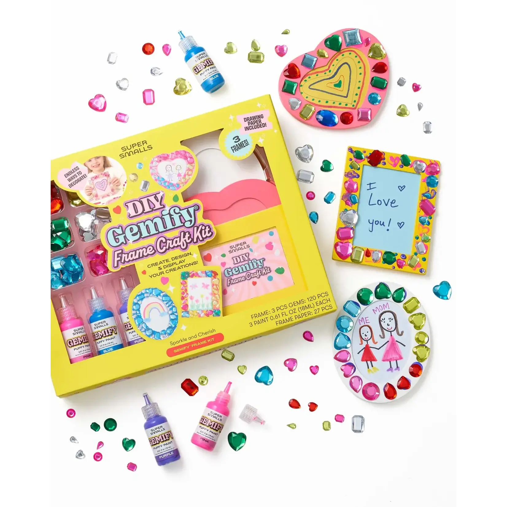 Super Smalls Super Smalls Sparkle and Cherish Gemify Frame Kit V2
