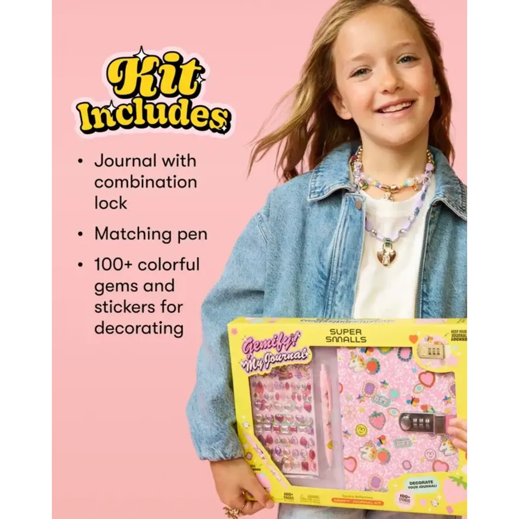 Super Smalls Super Smalls Sparkle Reflections Gemify Journal Kit