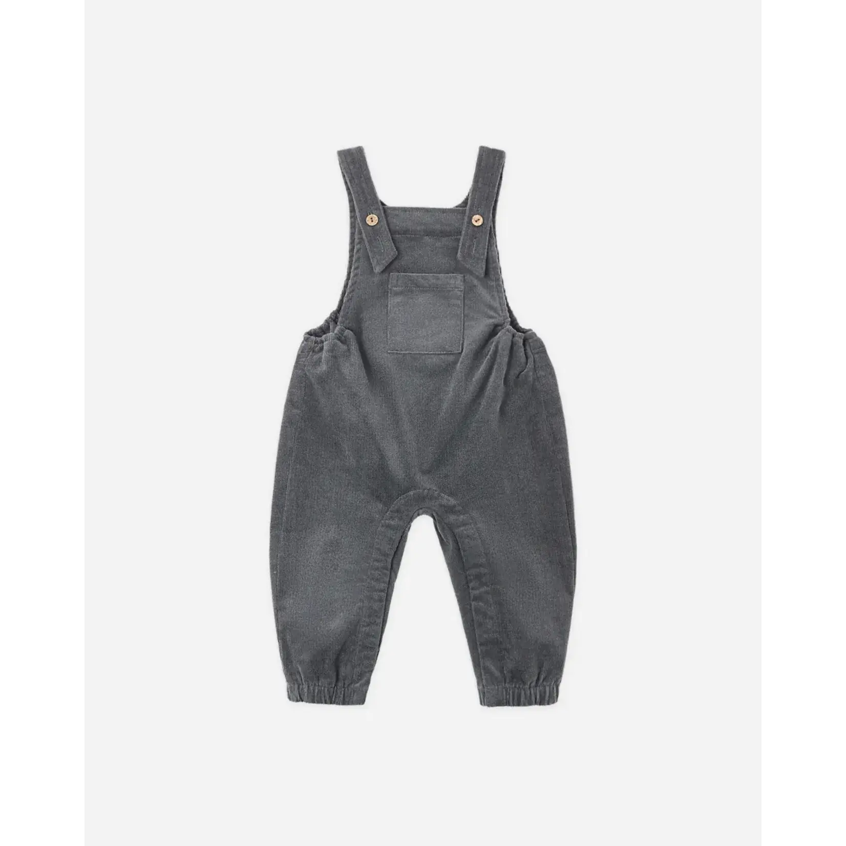 Quincy Mae Quincy Mae Midnight Rory Shirt And Midnight Overall Set