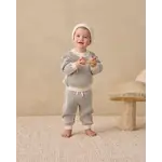 Quincy Mae Quincy Mae Midnight Stripe Relaxed Knit Sweater & Pant Set