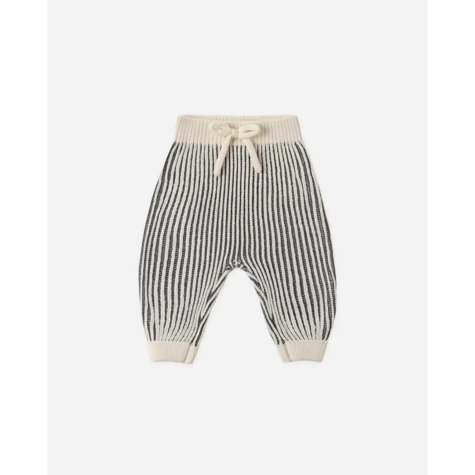 Quincy Mae Quincy Mae Midnight Stripe Relaxed Knit Sweater & Pant Set
