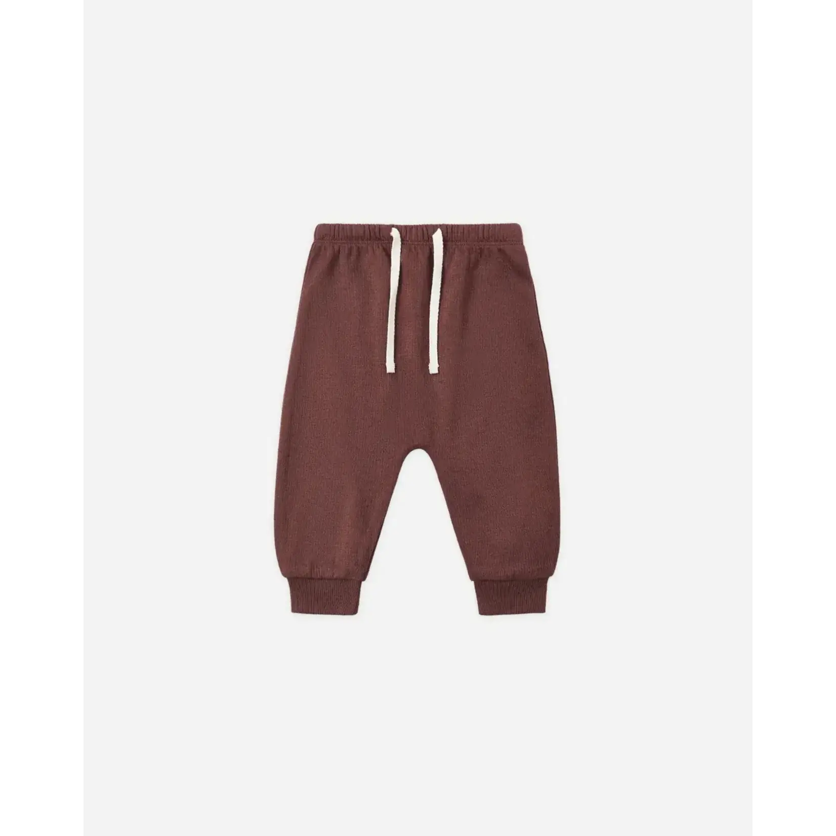 Quincy Mae Quincy Mae Black-Cherry Pocket Sweatshirt & Sweatpant Set