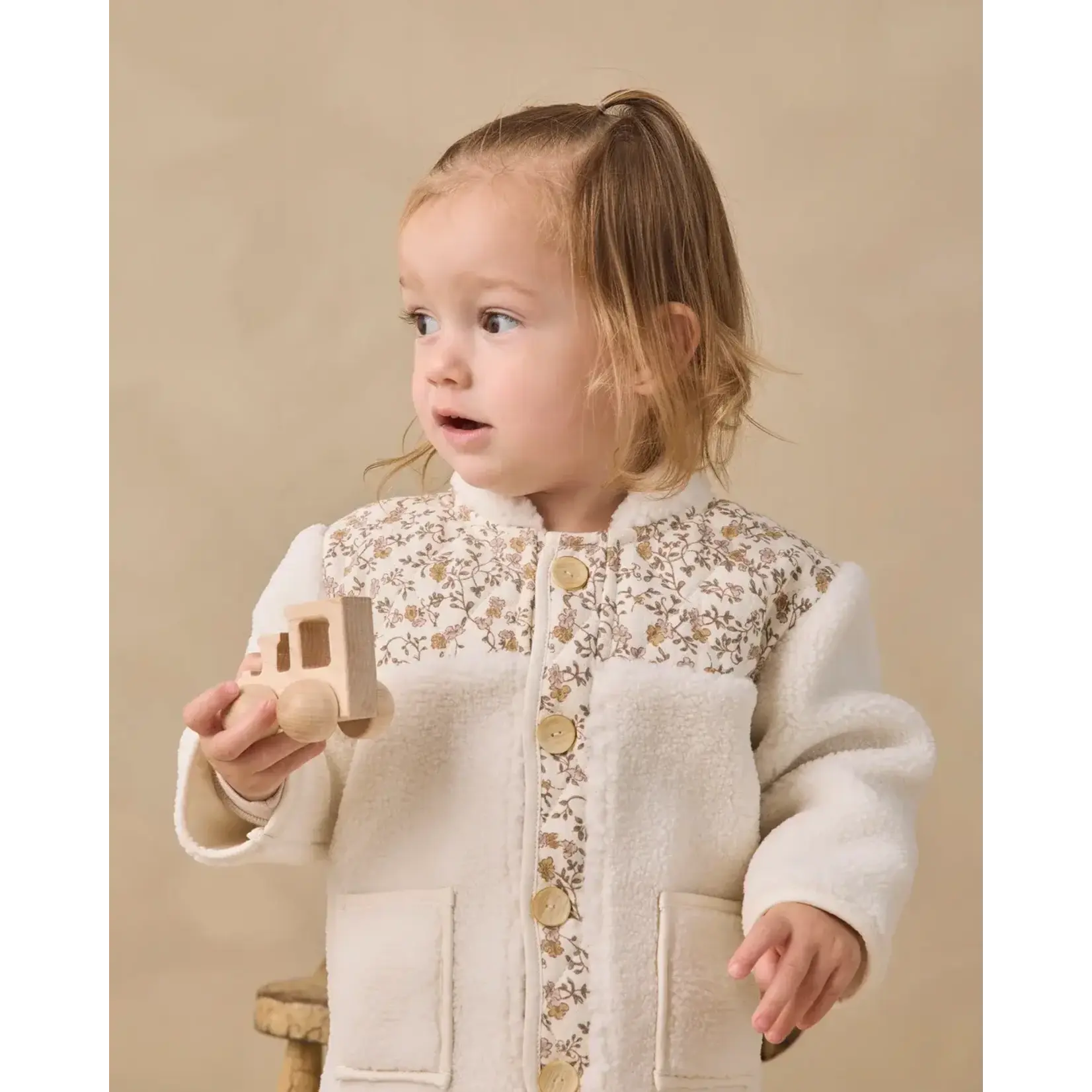 Quincy Mae Quincy Mae Ivory Posy Paige Jacket