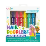 Ooly Ooly Hair Doodlers 6 Hair Crayons