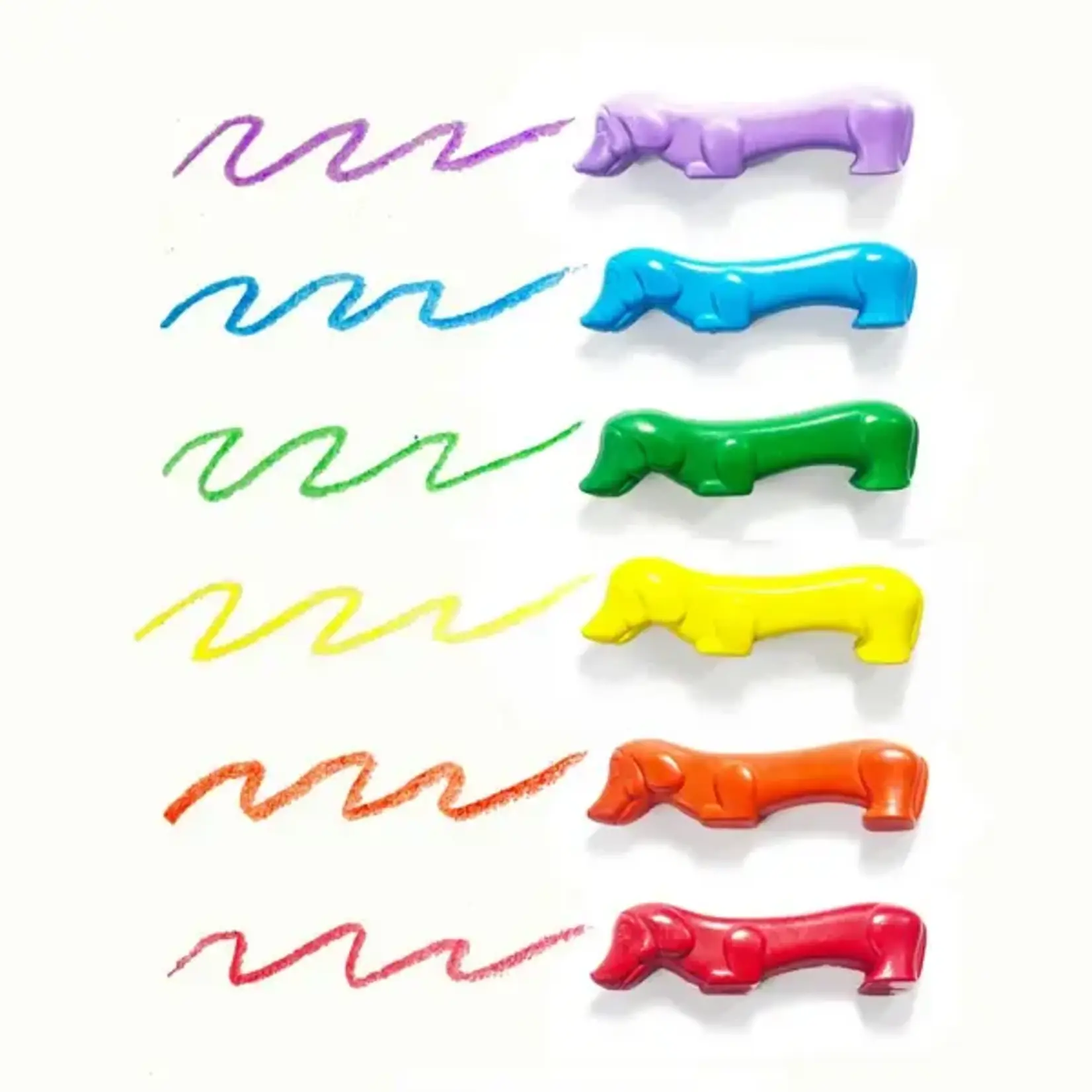 Ooly Ooly Pawsome Pups Dog Crayons - Set of 6
