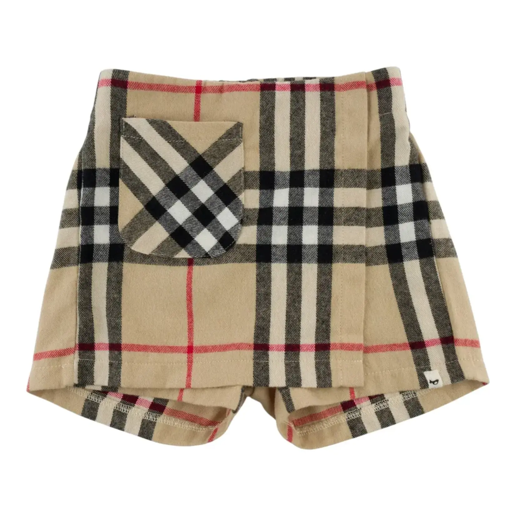 Oh Baby! Oh Baby Classic Mini Tartan Olivia Smocked Pant