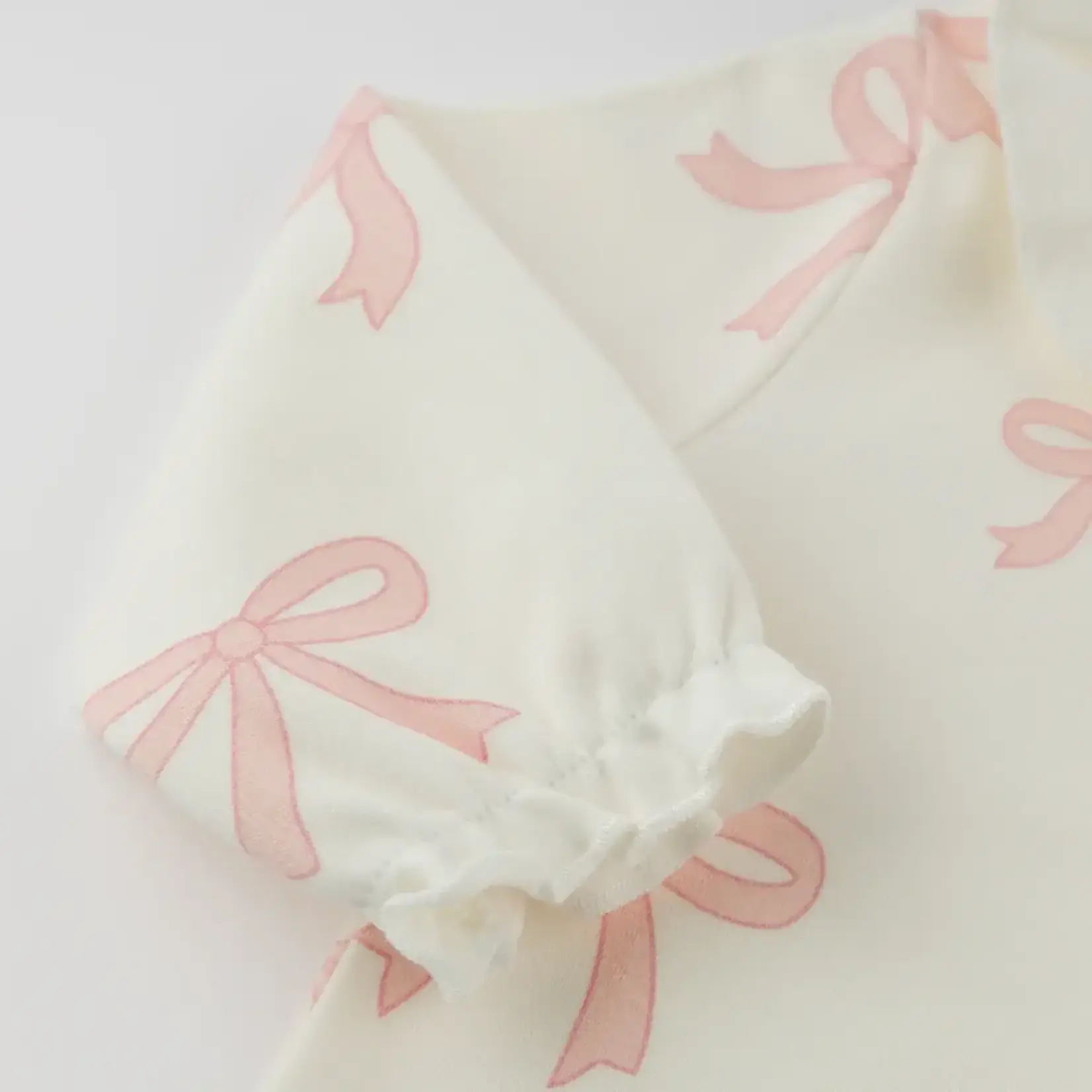 Oh Baby! Oh Baby Oyster Bows AOP Emily L/S Tee