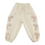 Oh Baby! Oh Baby Sugar Cookie Bow Applique City Jogger