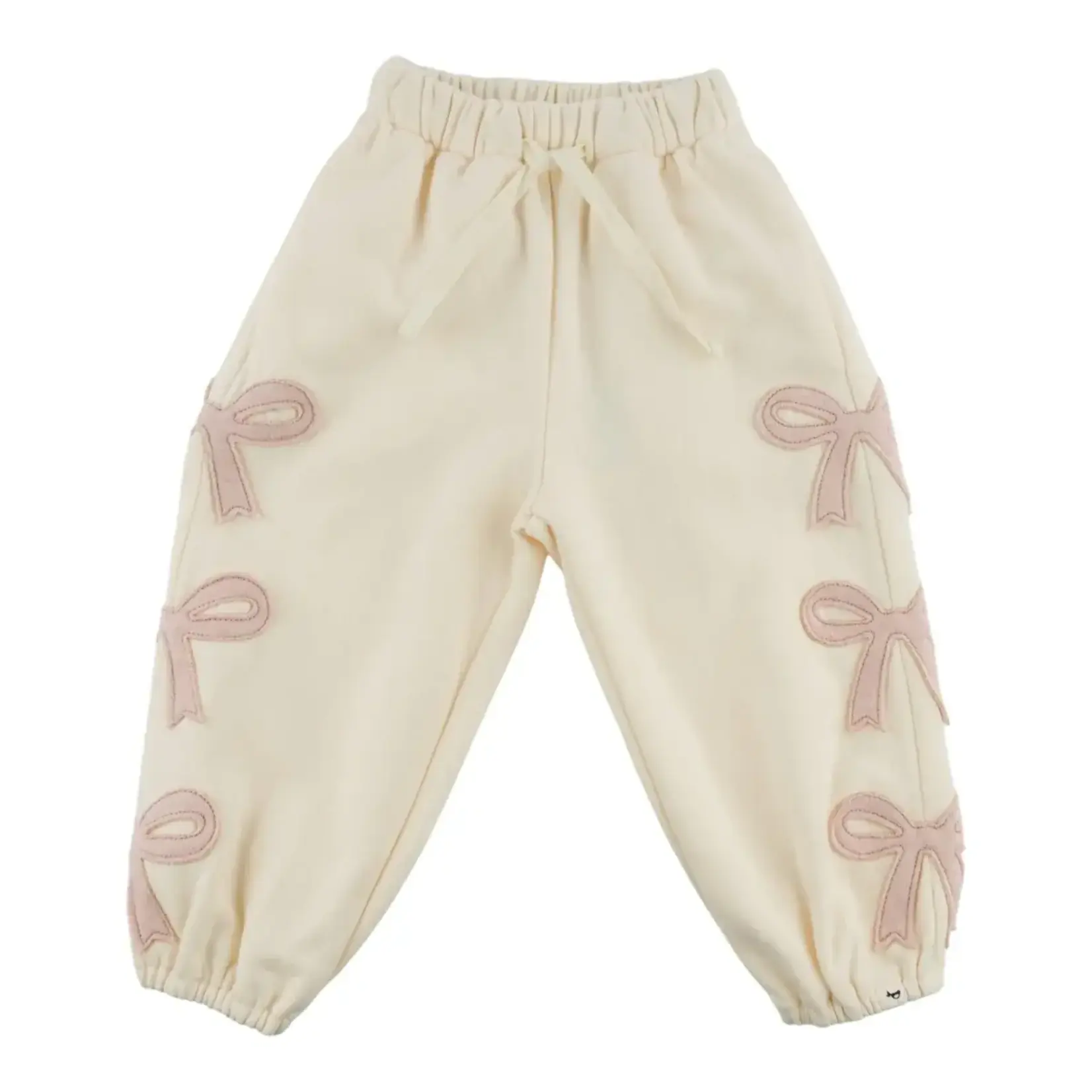 Oh Baby! Oh Baby Sugar Cookie Bow Applique City Jogger
